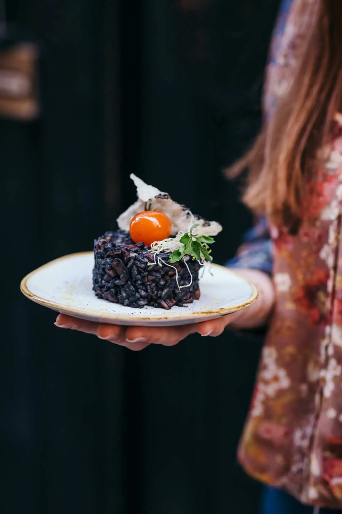 Black risotto at Lucin Kantun