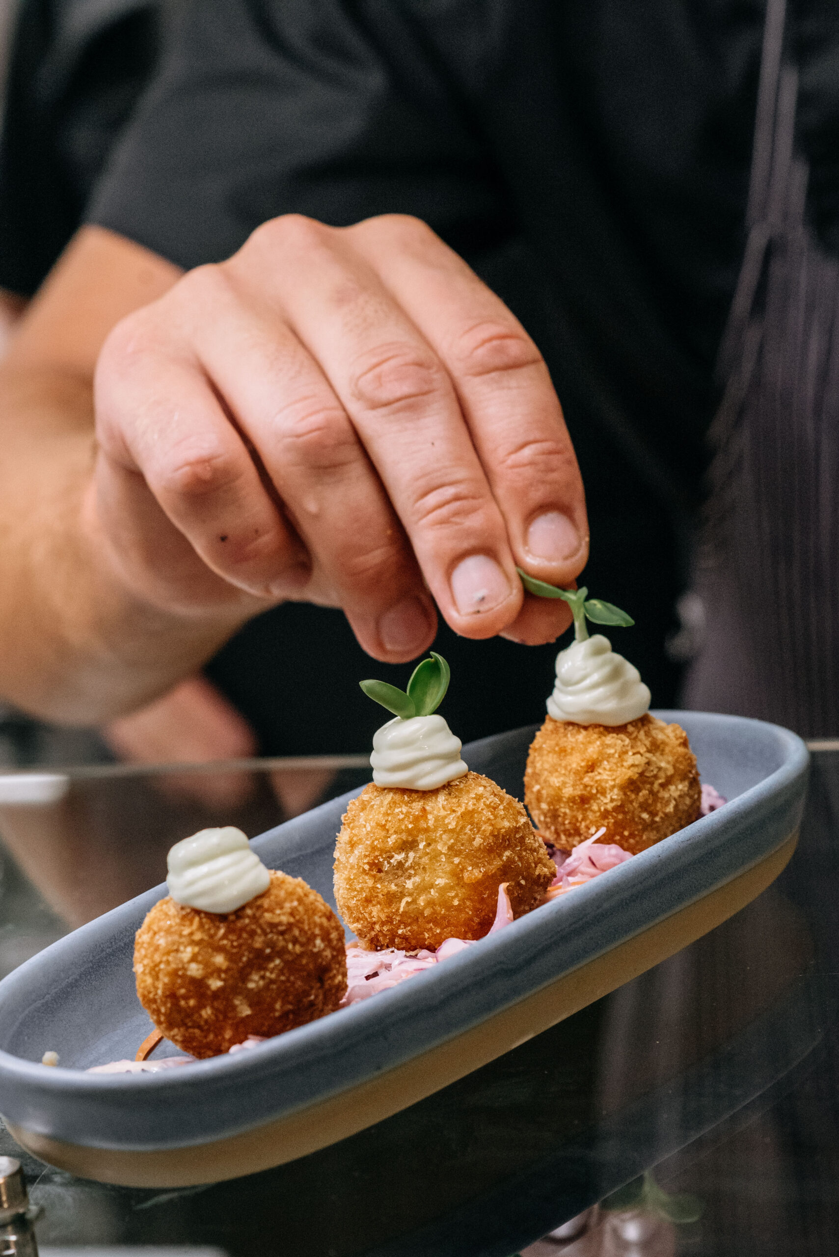 Tapas dish at Lucin Kantun Dubrovnik