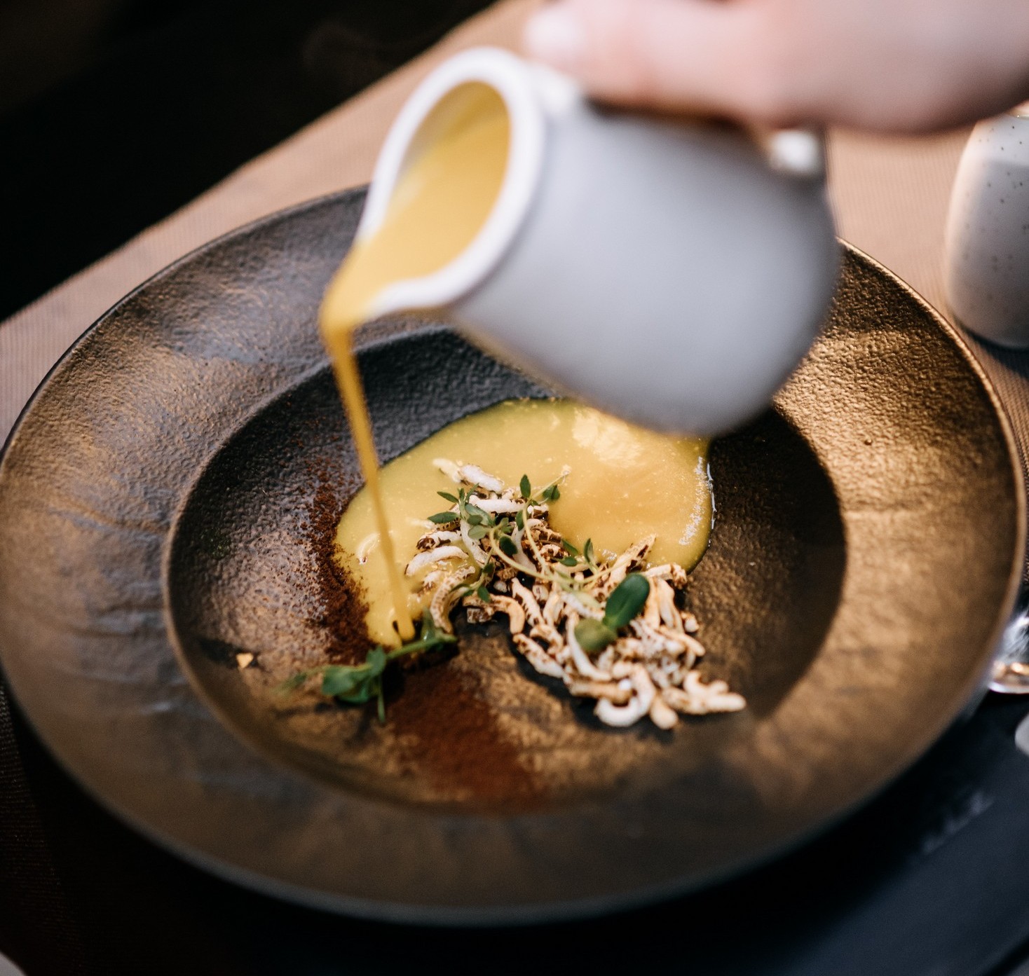 Dish at Lucin Kantun Dubrovnik